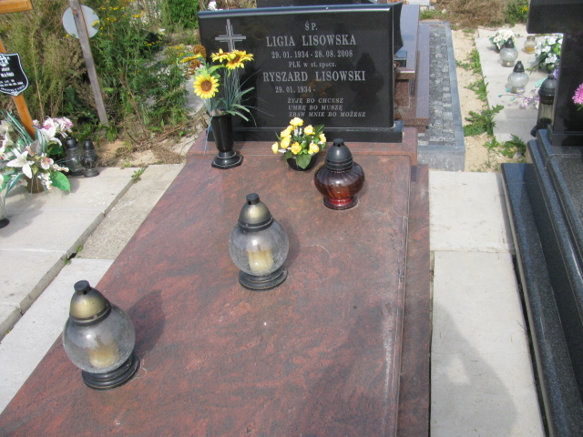 Grób Ryszard Lisowski