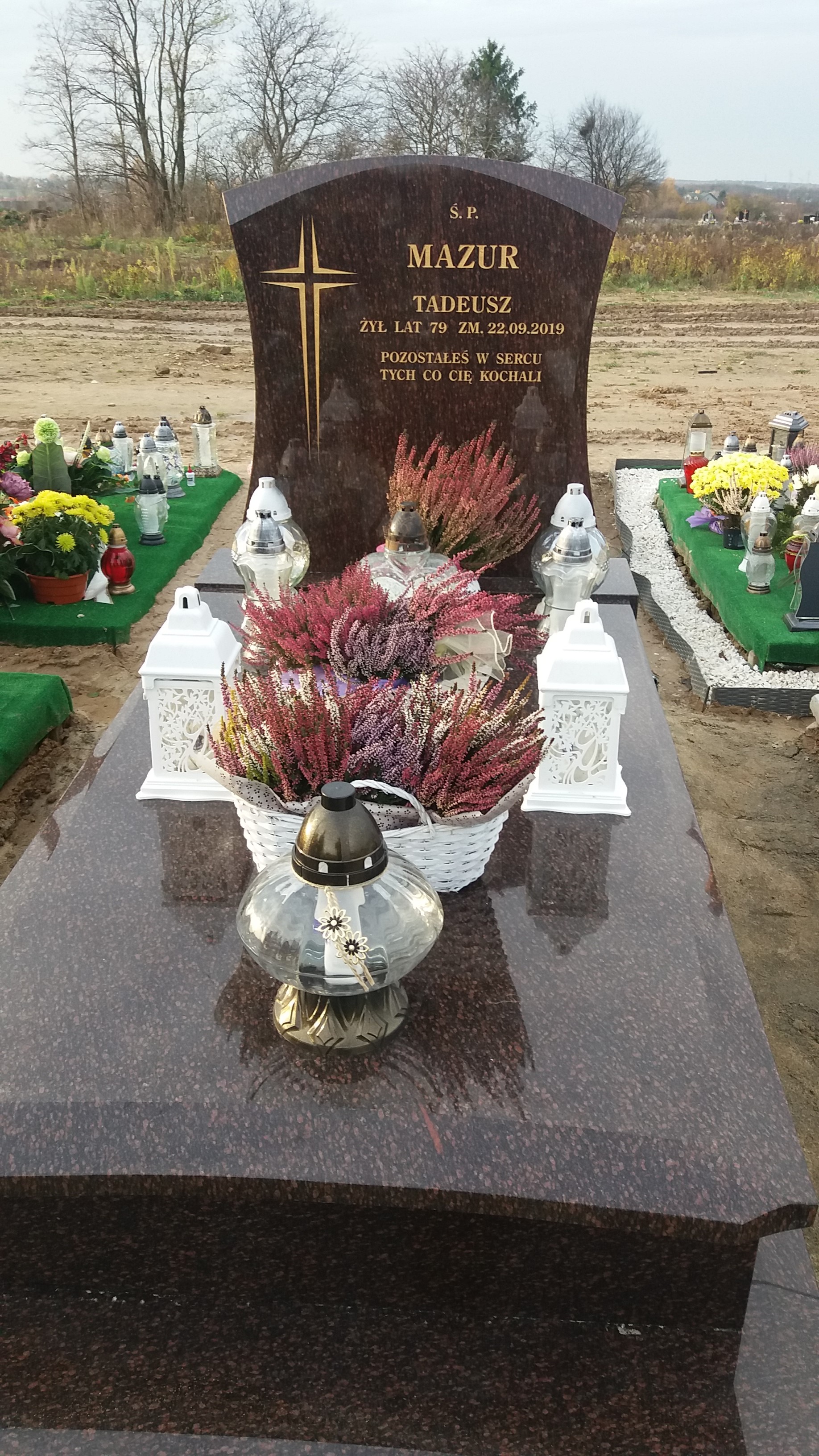 Grób Helena Mazur
