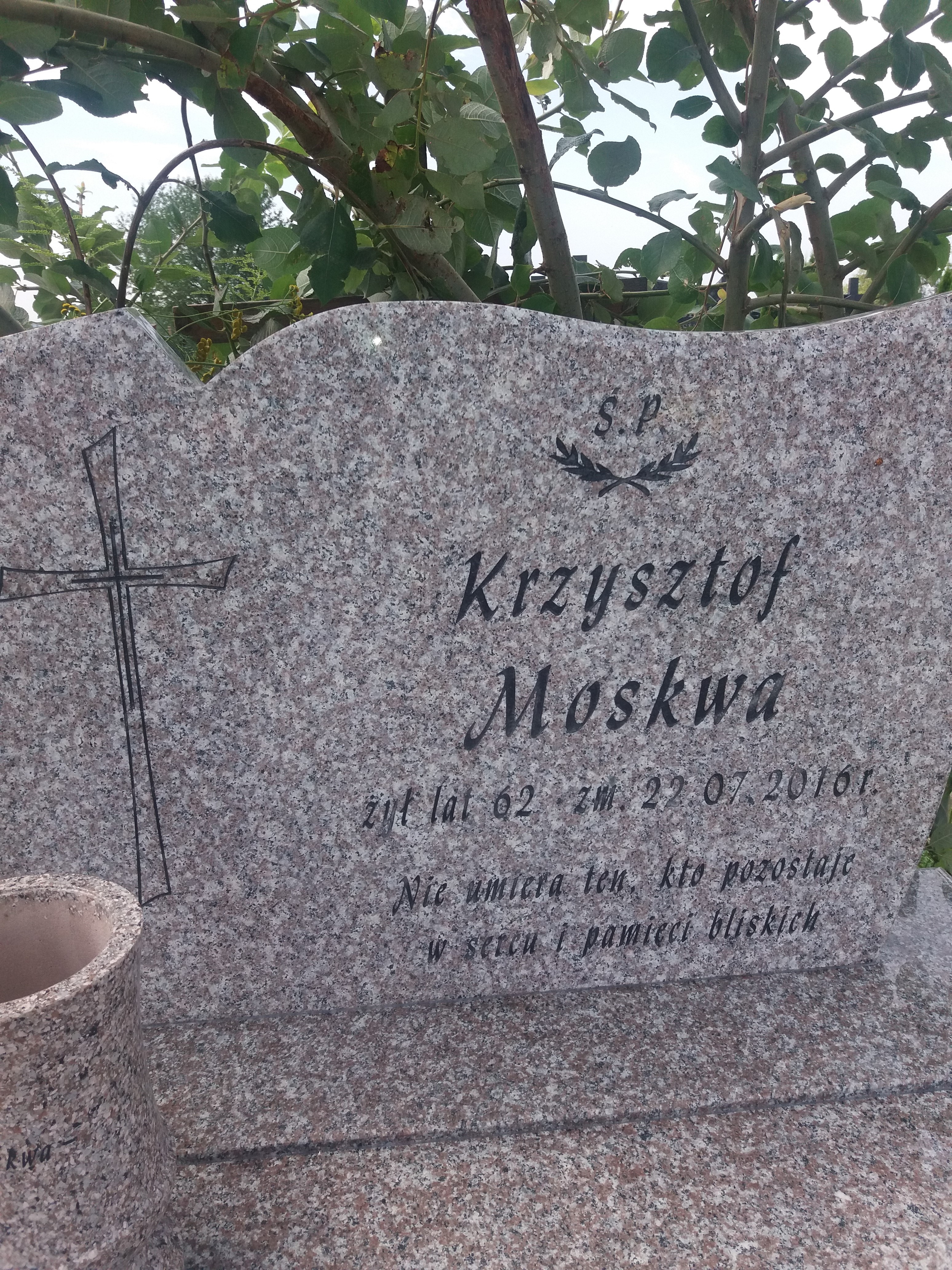 Grób Krzysztof Moskwa