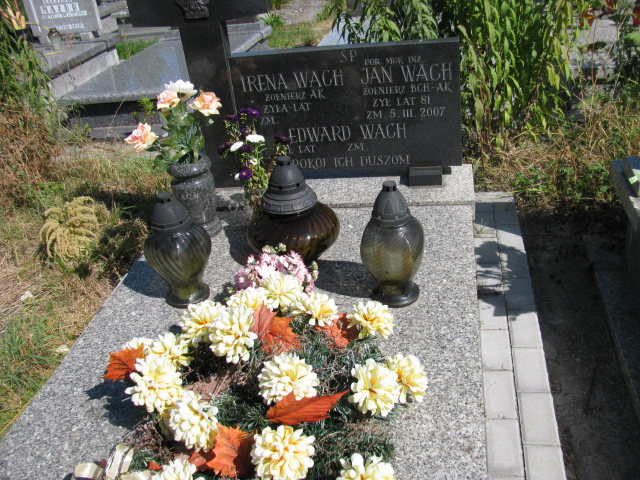 Grób Edward Wach