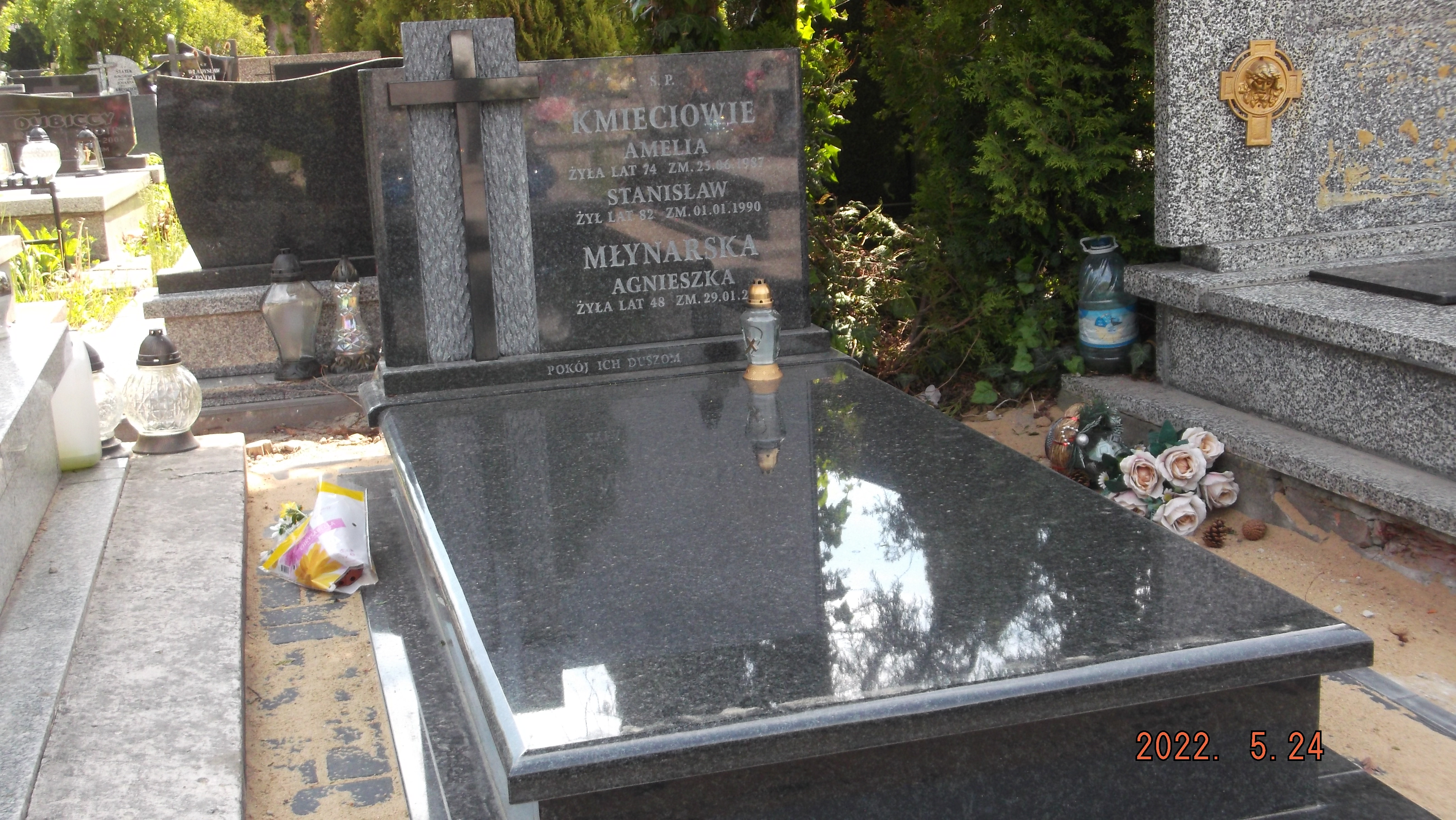 Grób Agnieszka Młynarska