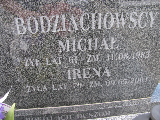 Michał Bodziachowski 1922 Lublin - Grobonet - Wyszukiwarka osób pochowanych