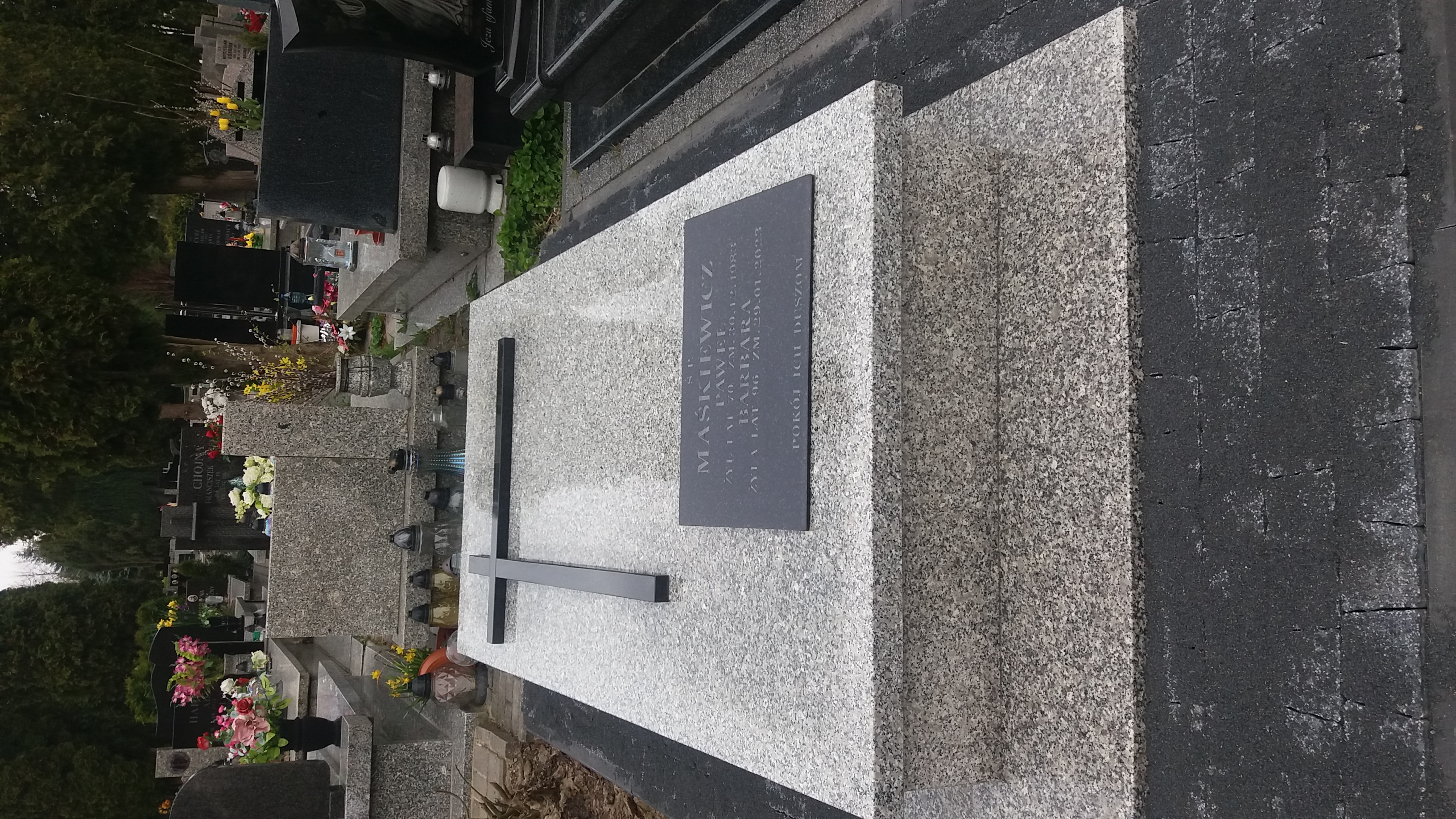 Grób Barbara Maśkiewicz