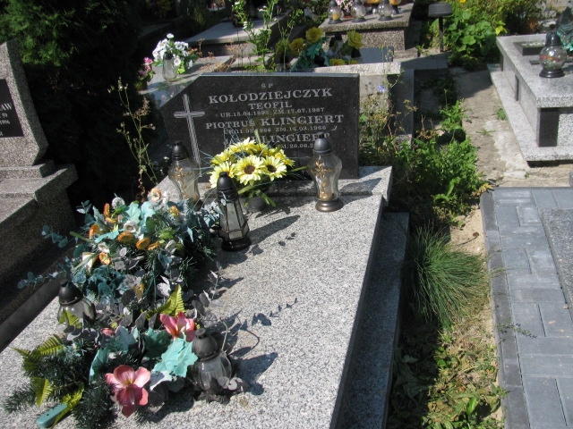 Grób Zofia Klingiert