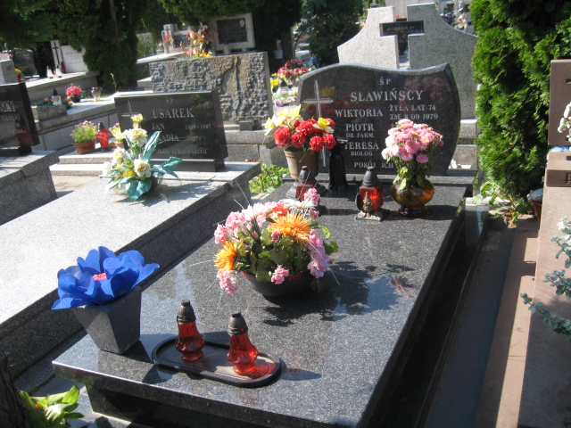 Grób Teresa Sławińska