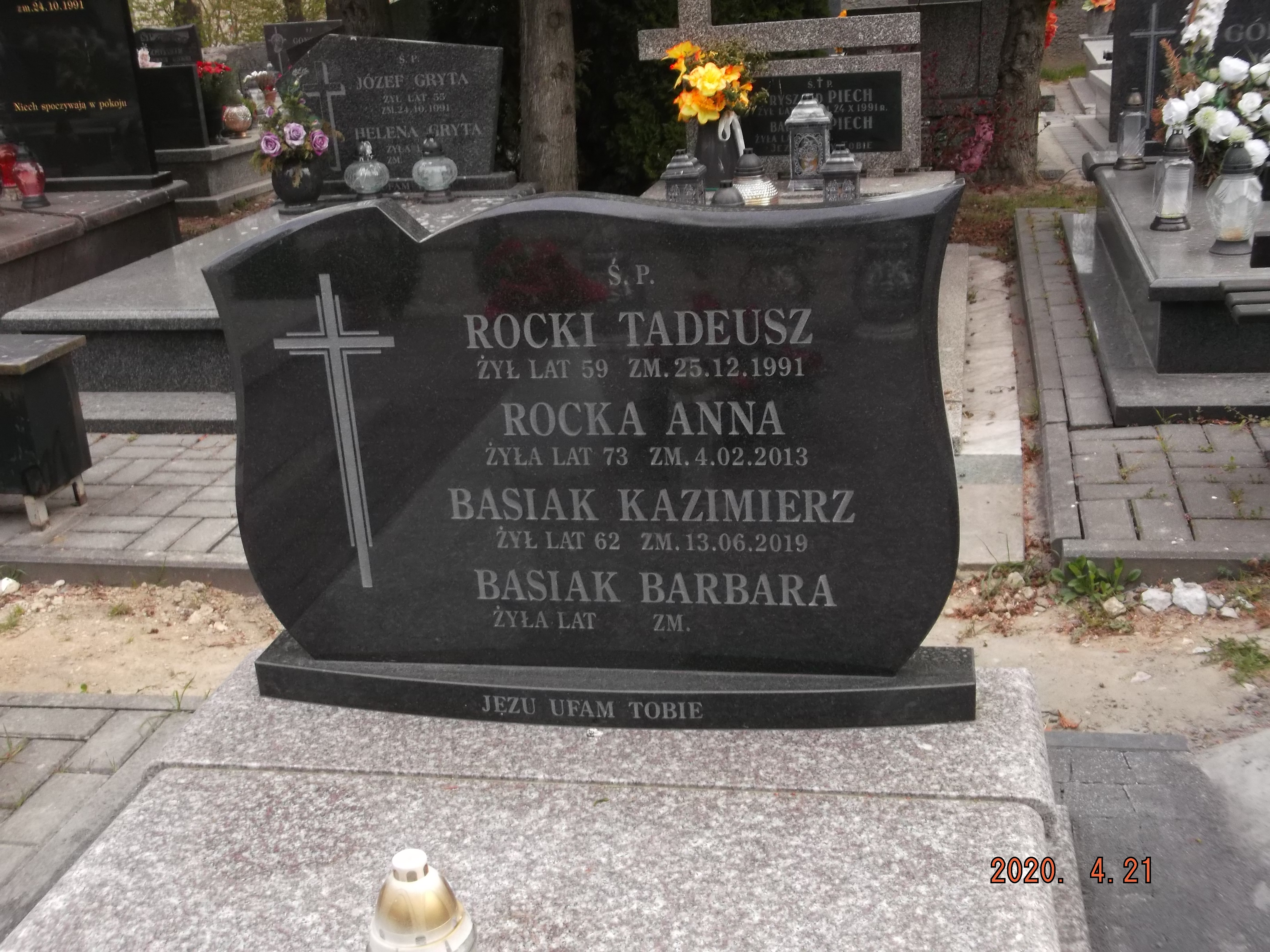 Grób Kazimierz Basiak
