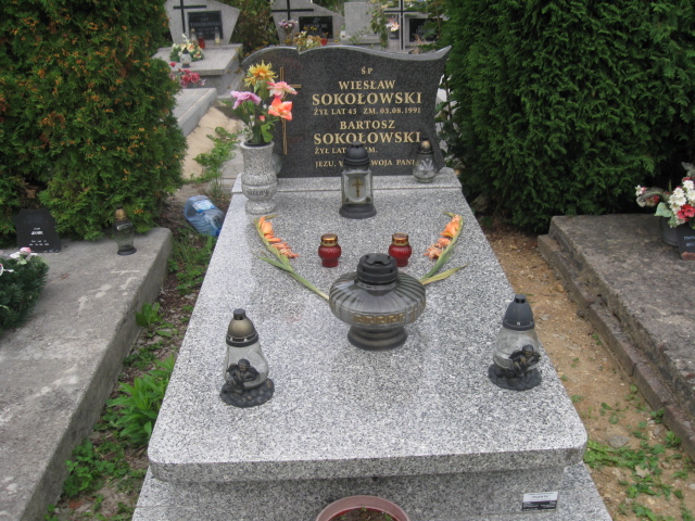 Grób Bartosz Sokołowski