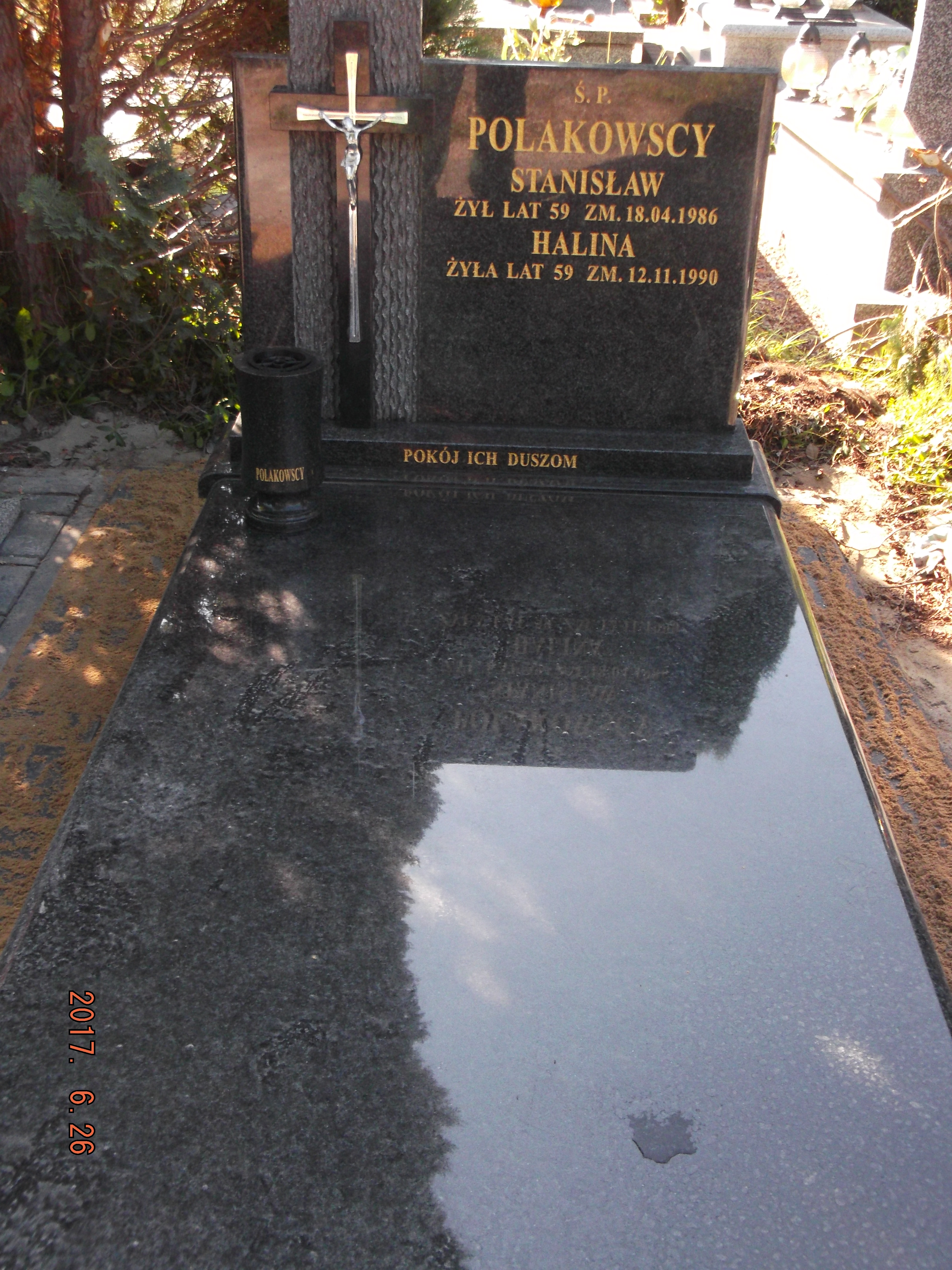 Grób Daniel Polakowski