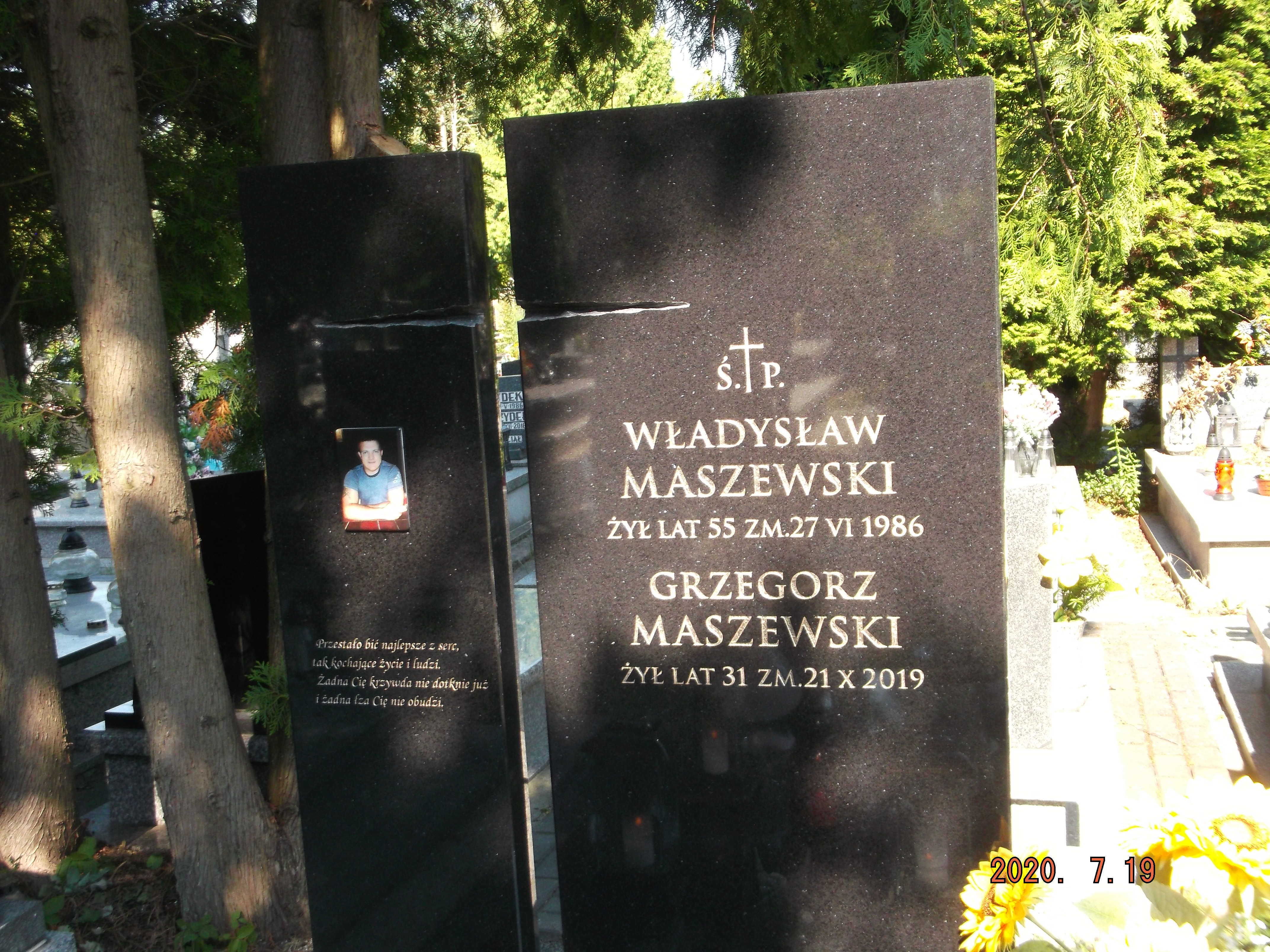 Grób Grzegorz Maszewski