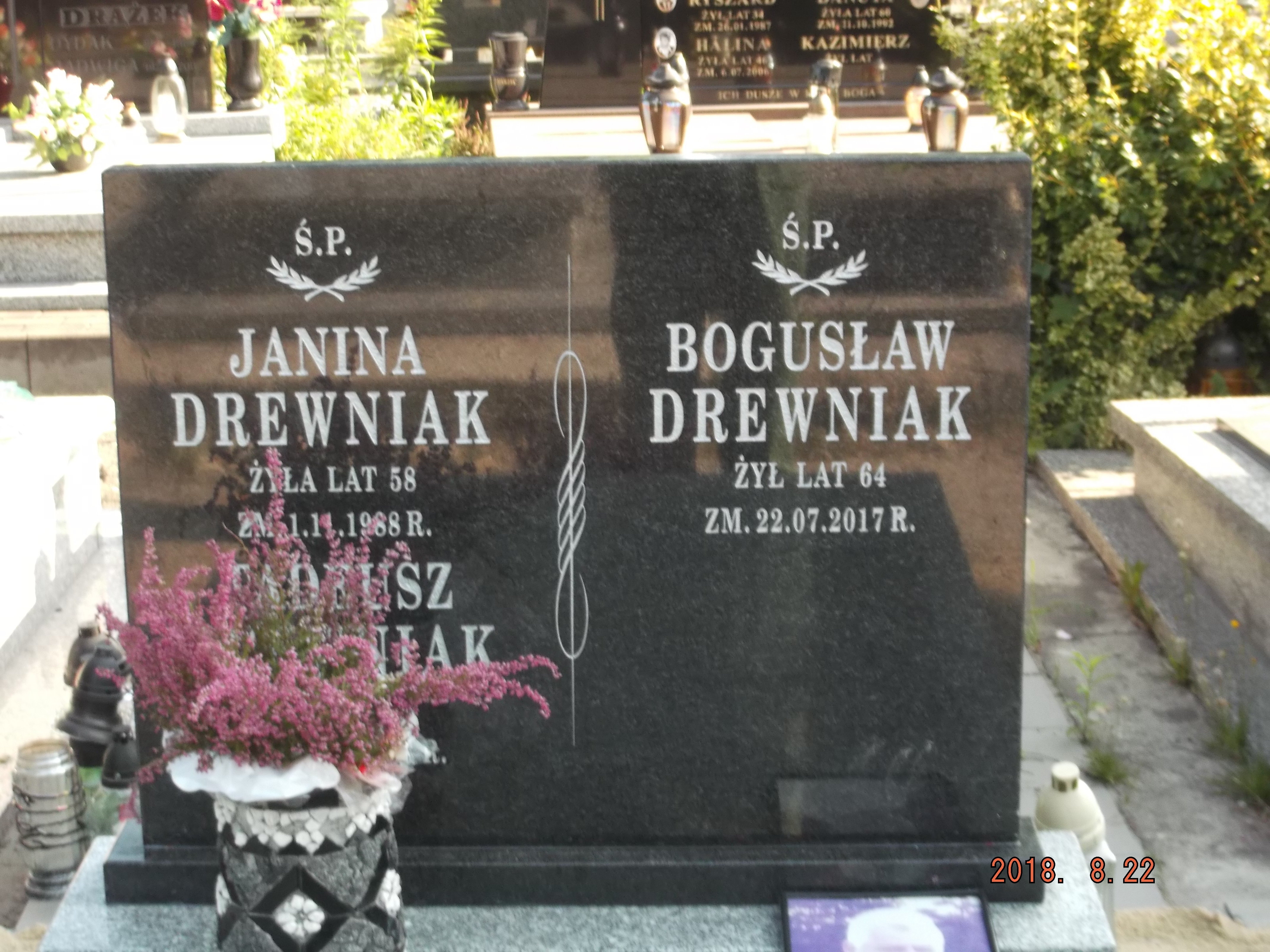 Grób Bogusław Drewniak