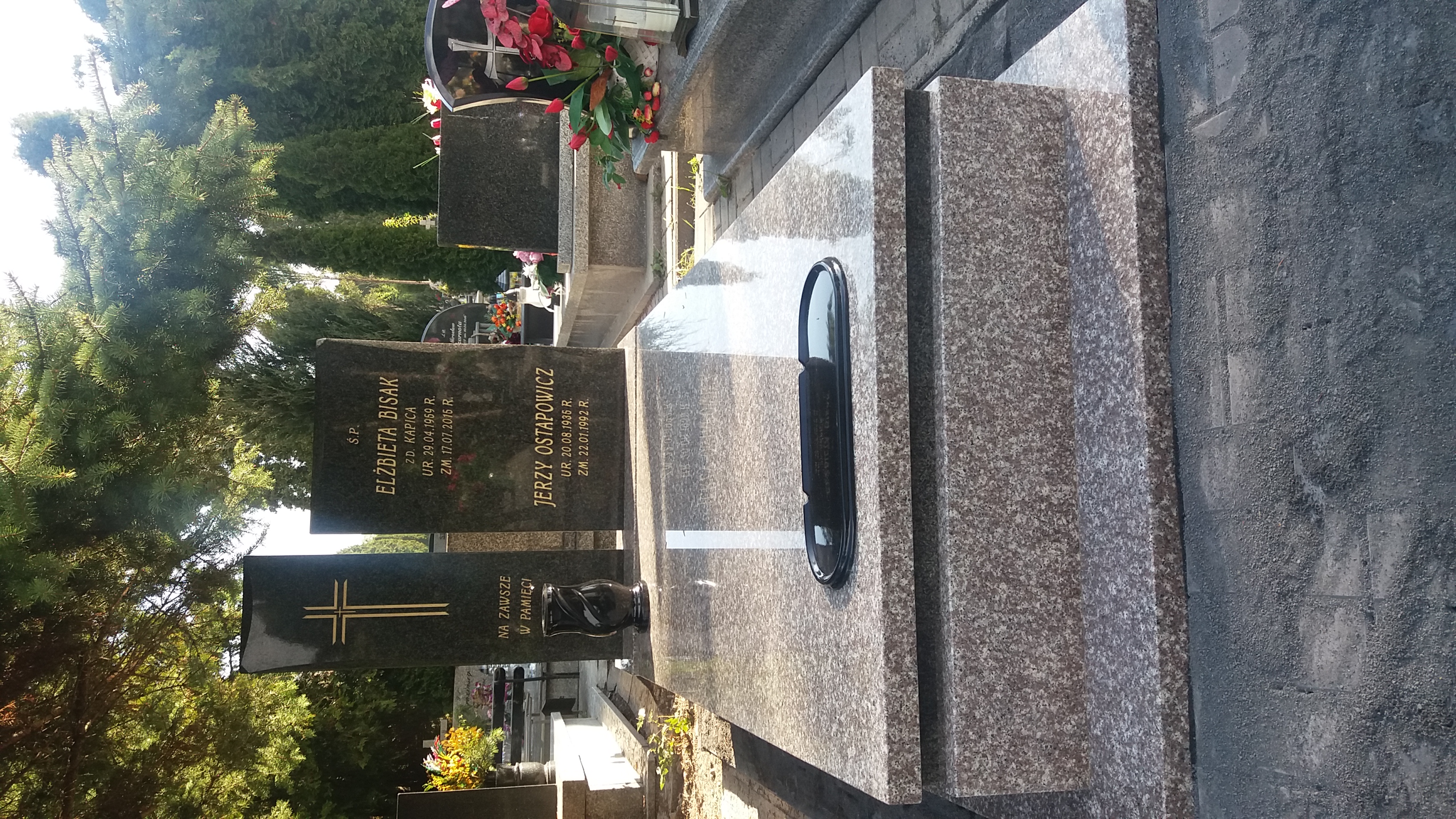 Grób Elżbieta Bisak