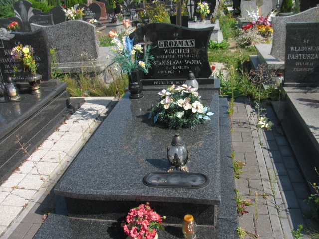 Grób Stanisława Groźman