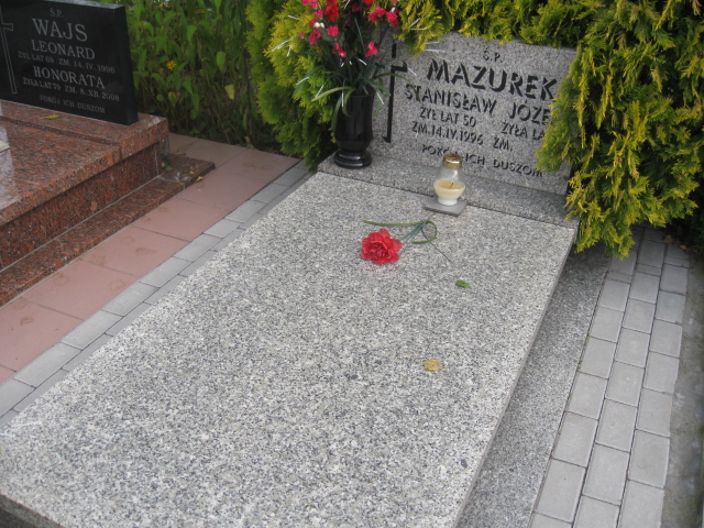 Grób Józefa Mazurek