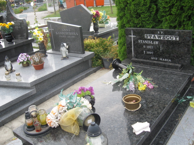 Grób Stanisława Stawecka