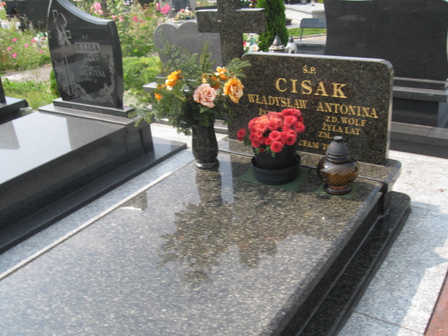 Grób Antonina Cisak