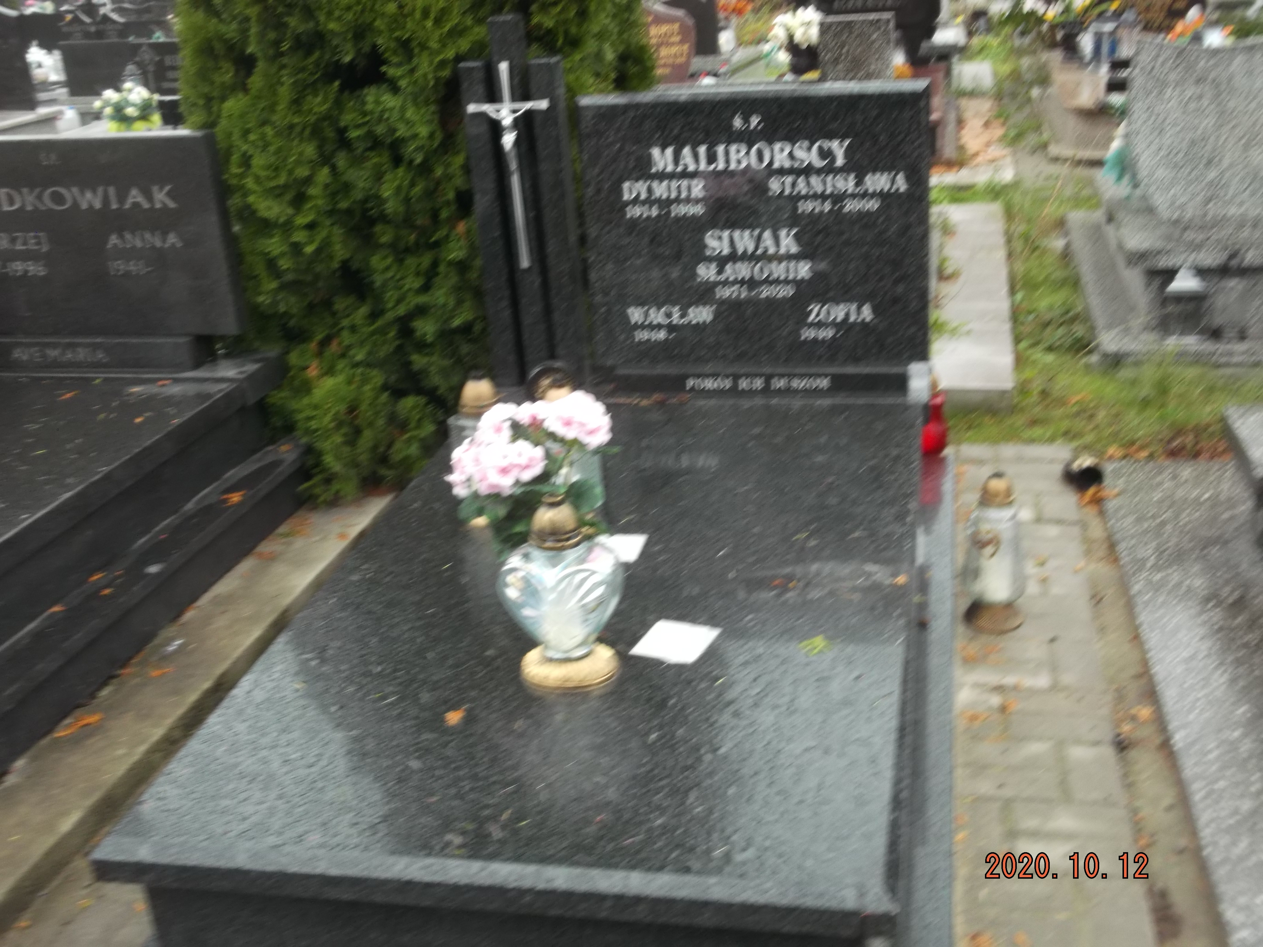 Grób Wacław Siwak