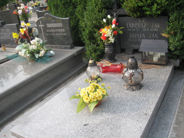 Grób Zbigniew Żak 