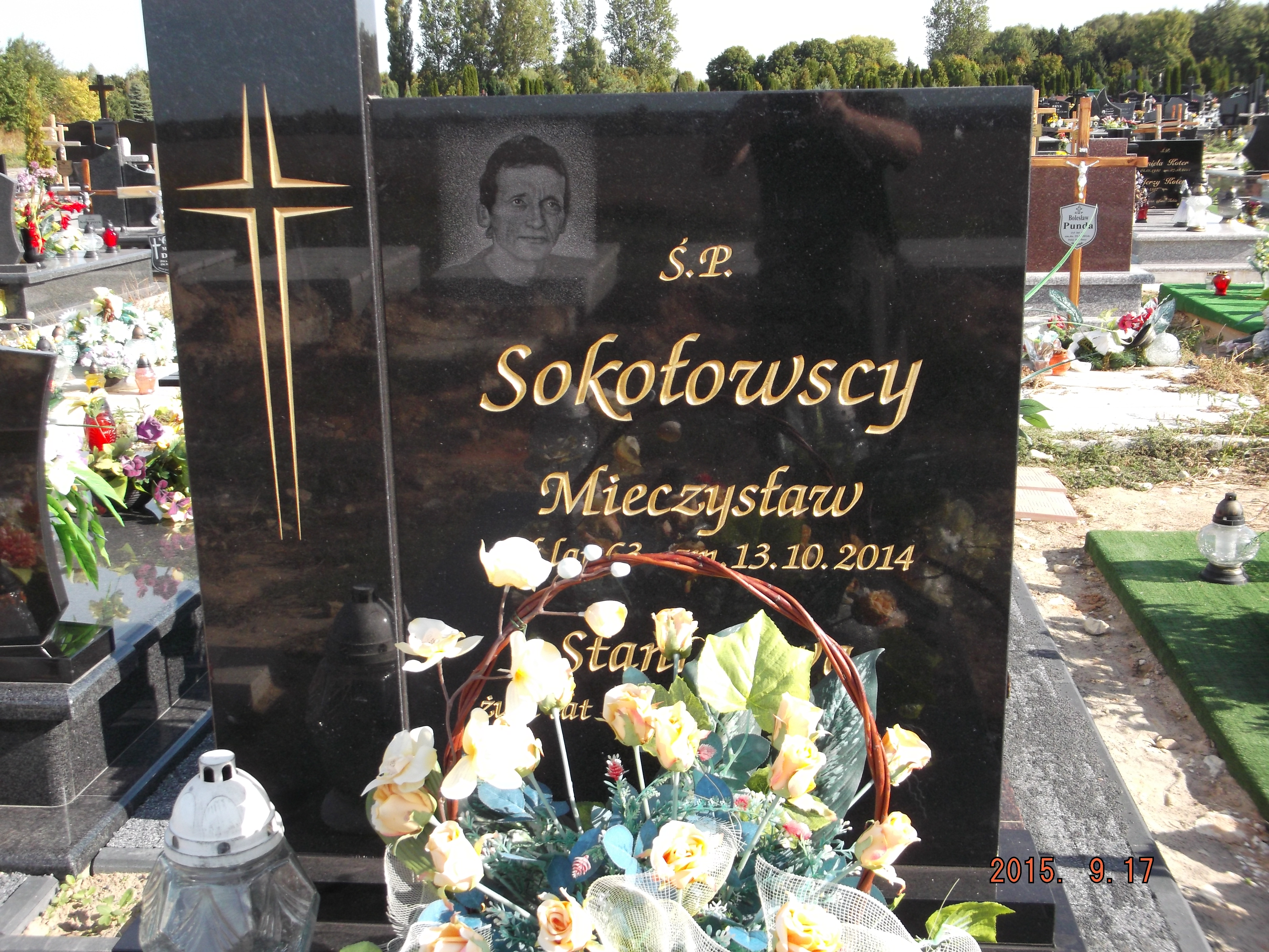 Grób Mieczysław Sokołowski