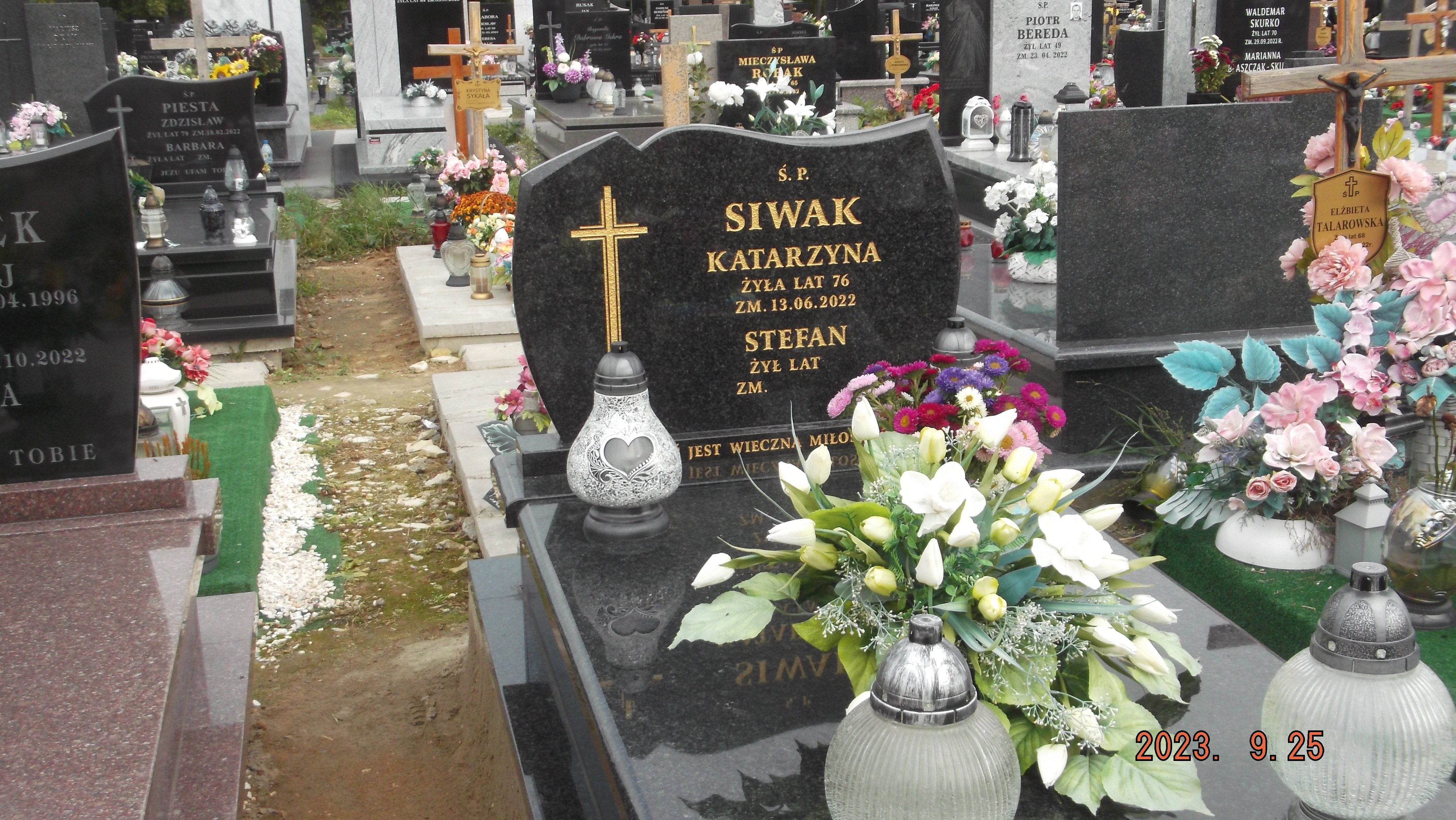 Grób Katarzyna Siwak