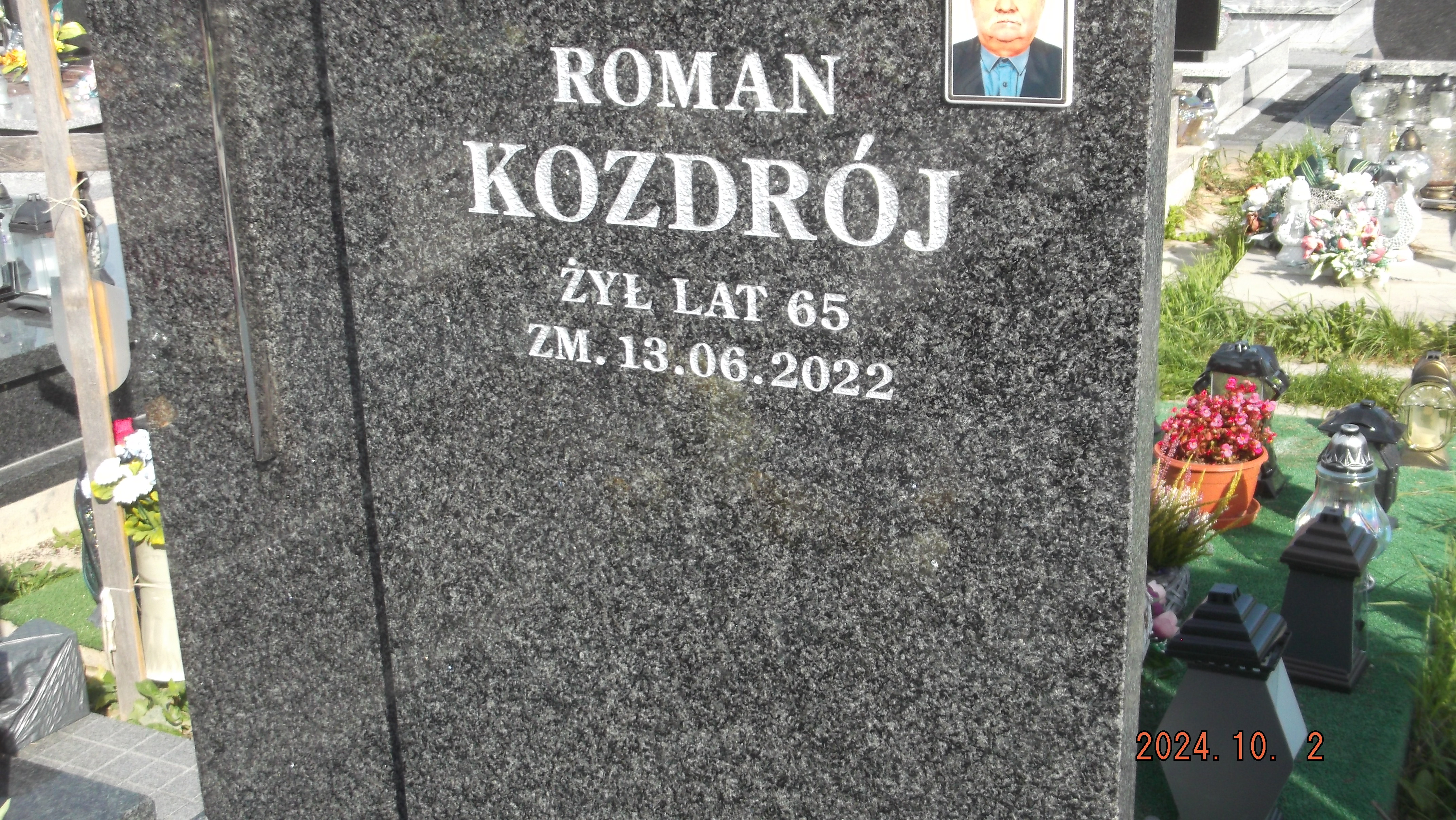 Grób Roman Kozdrój 