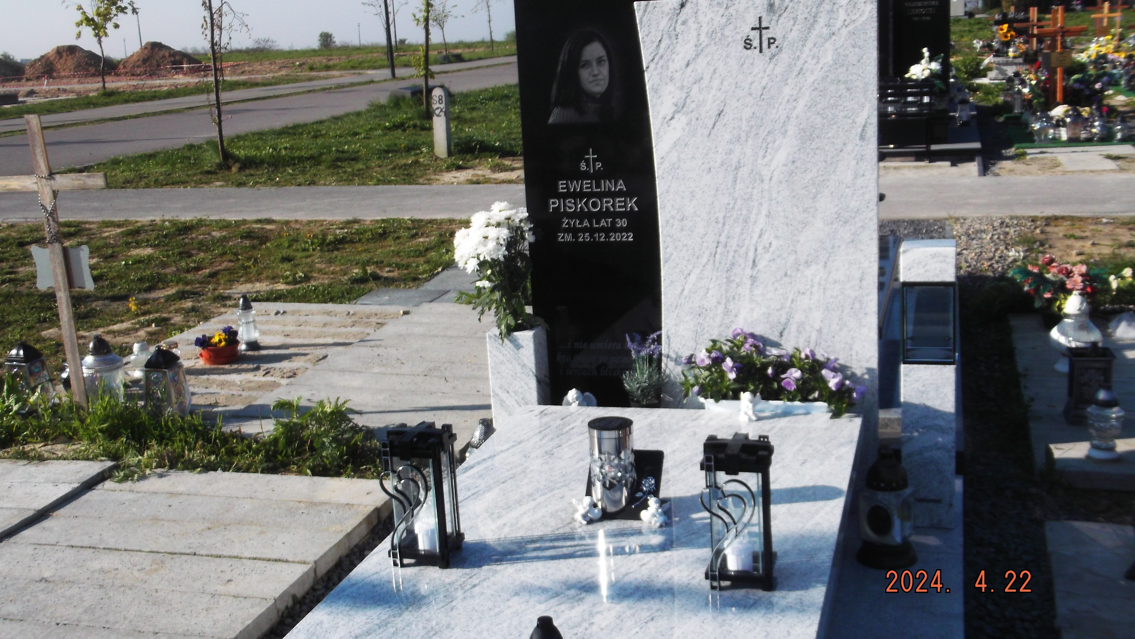 Grób Ewelina Piskorek