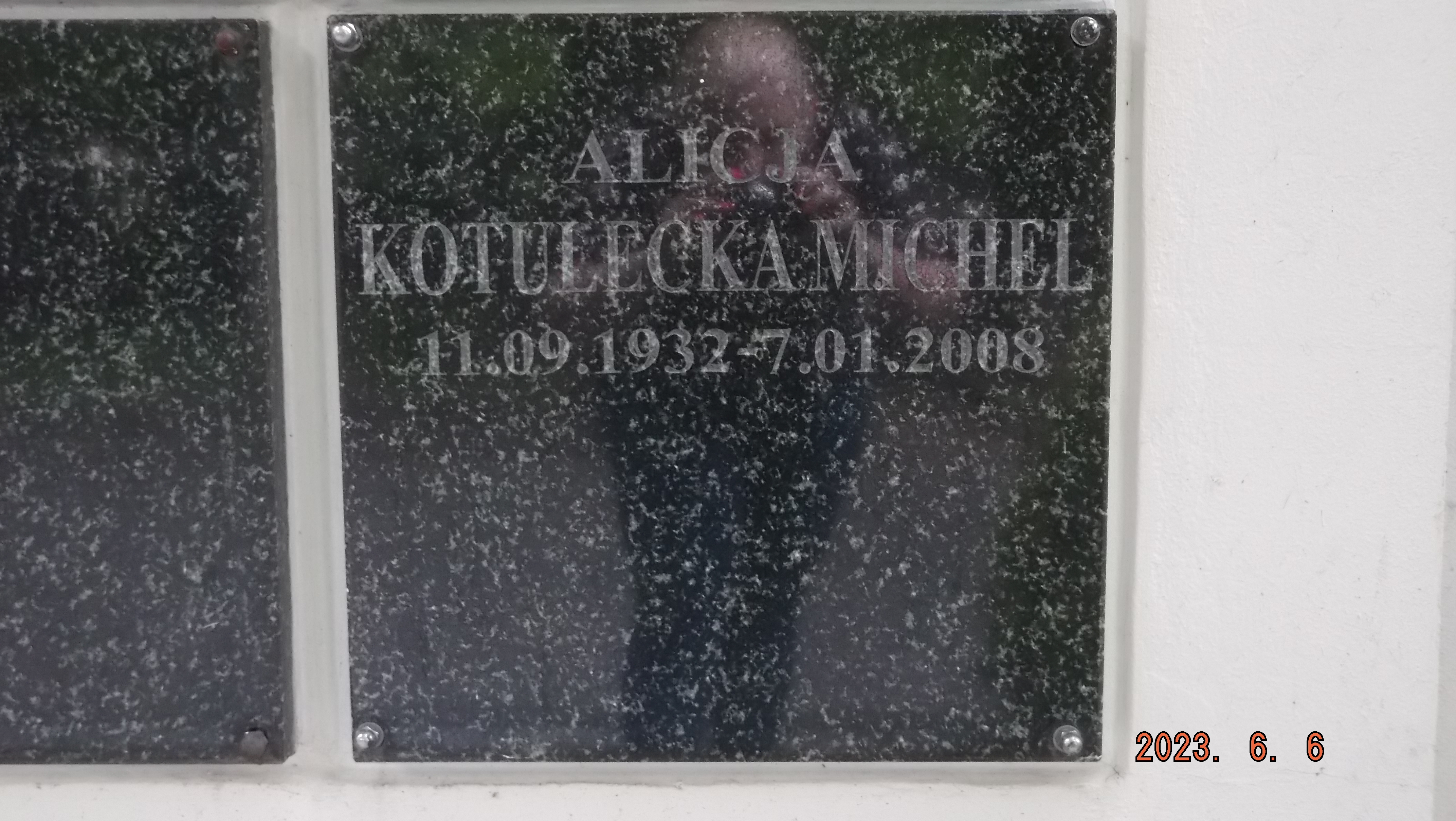 Grób Antoni Michel